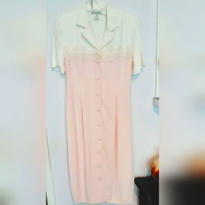 Dress Barn Pink Formal Dress